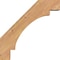 Ekena Millwork 5 1/2"W x 24"D x 24"H Merced Smooth Knee Brace, Western Red Cedar BRC06X24X24MRC00SWR - alternate 3